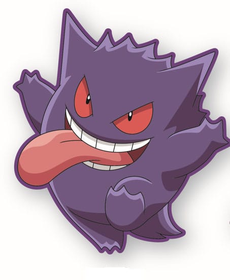 Pokémon Pillow Gengar 30 cm 4006891987341