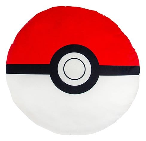 Pokémon Soft Velboa Pillow Pokeball 30 x 30 cm 4006891982995