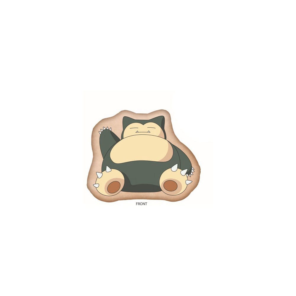 Pokemon Pillow Snorlax brown 36 cm 4070396005992