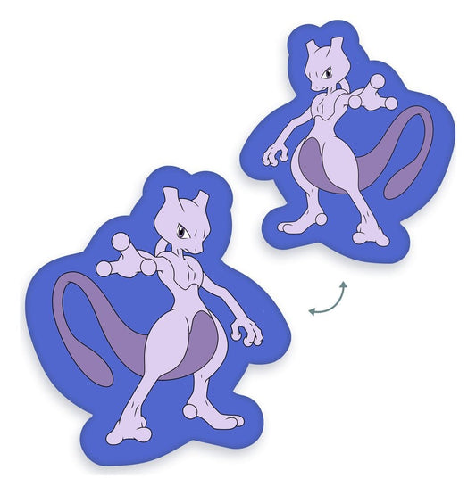 Pokémon Dekokissen Mewtu 36 cmPokémon Pillow Mewtwo 36 cmPokémon coussin Mewtwo 36 cmPokémon Almohada Mewtwo 36 cm 4070396008122