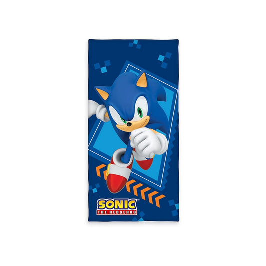 Sonic - The Hedgehog Velour Towel 75 x 150 cm     4006891994011