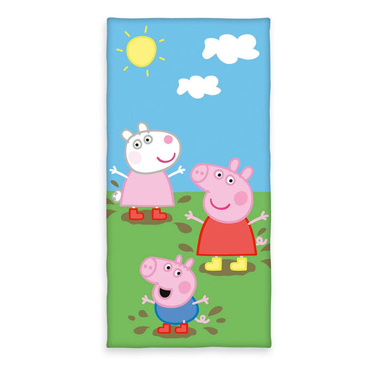 Peppa Pig Velour Towel 75 x 150 cm     4006891939937