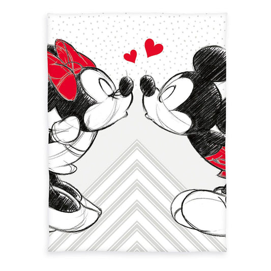 Disney Fleece Blanket Mickey & Minnie Mouse 150 x 200 cm 4006891957481