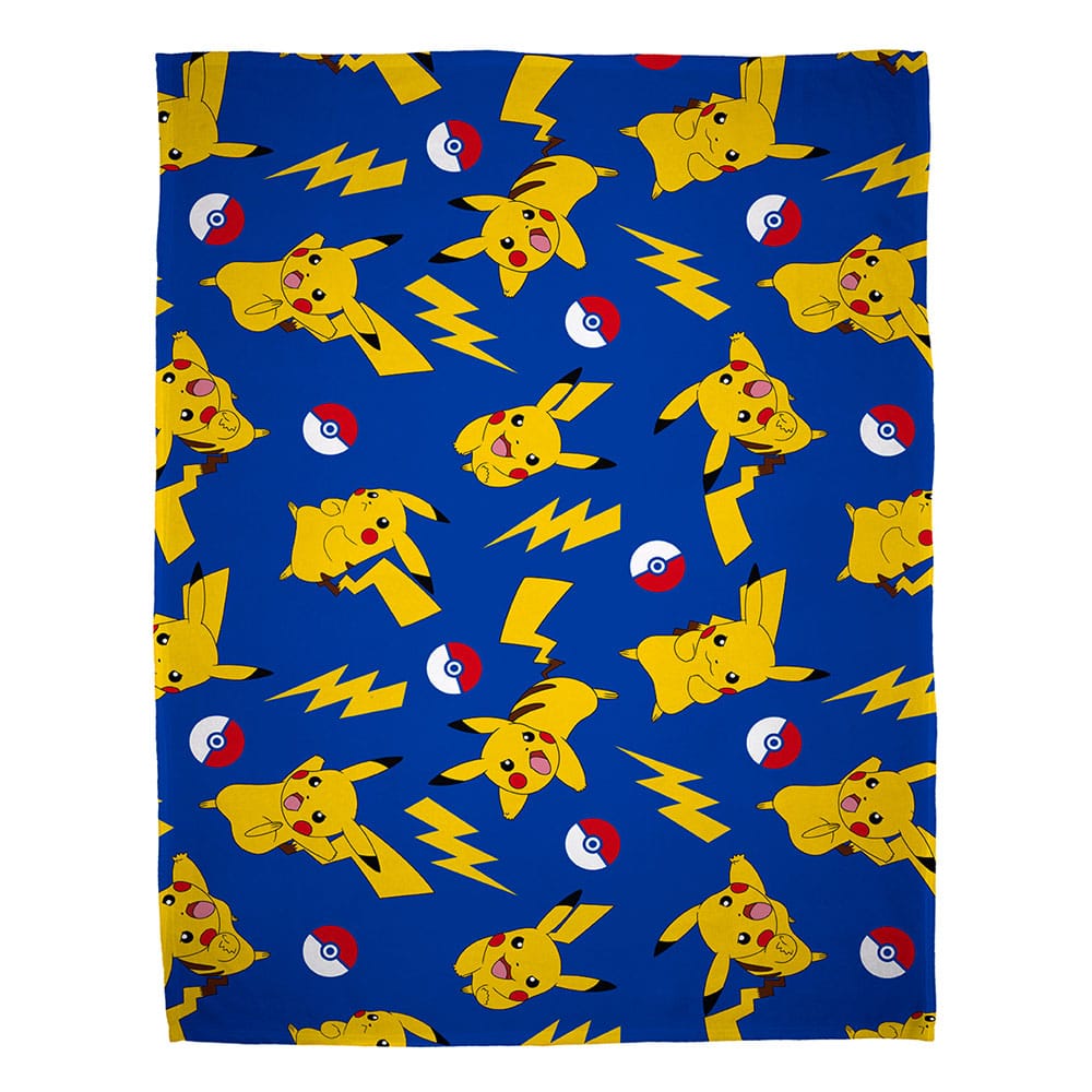 Pokemon blanket Pikachu Allover Print  130 x 170 cm 4006891983015