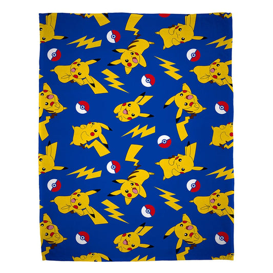Pokemon blanket Pikachu Allover Print  130 x 170 cm 4006891983015