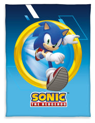 Sonic Fleece Blanket Sonic 130 x 170 cm 4006891991775
