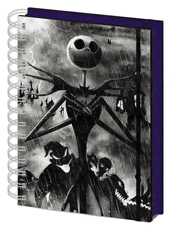 Nightmare Before Christmas Notebook A5 Seriously Spooky 5051265726452