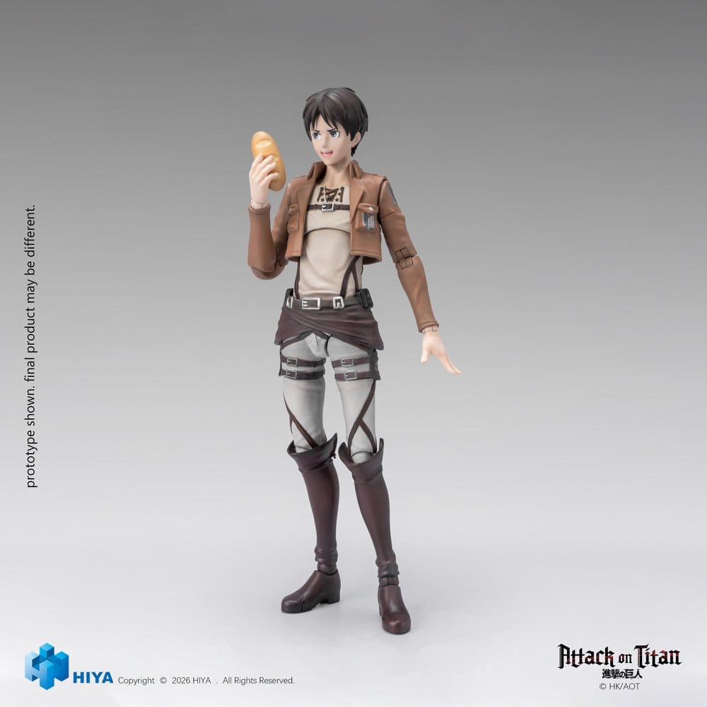 Attack on Titan Exquisite Basic Series Action Figure 1/12 Eren Yeager 15 cm 6957534205347