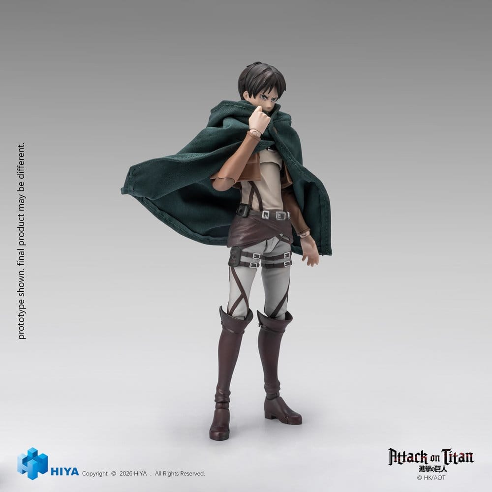 Attack on Titan Exquisite Basic Series Action Figure 1/12 Eren Yeager 15 cm 6957534205347