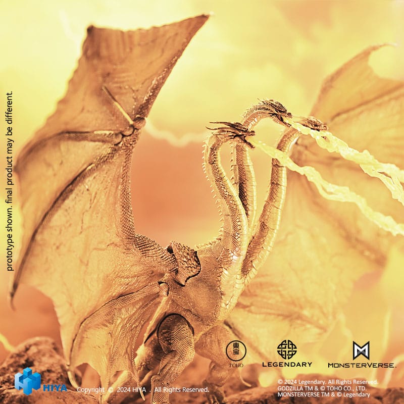 Godzilla: King of the Monsters Exquisite Basic Action Figure King Ghidorah Gravity Beam Version 35 cm 6957534202711