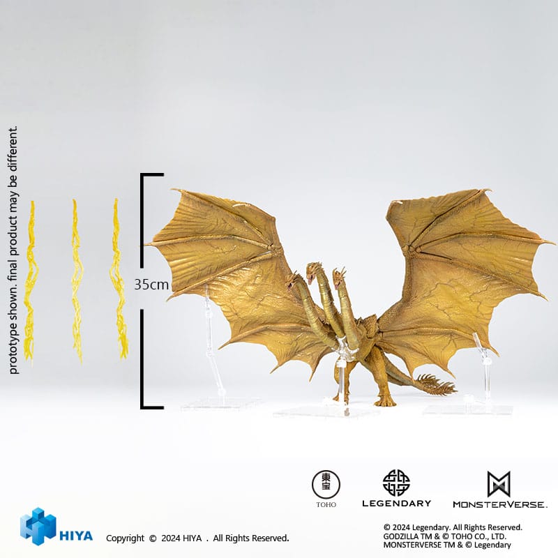 Godzilla: King of the Monsters Exquisite Basic Action Figure King Ghidorah Gravity Beam Version 35 cm 6957534202711