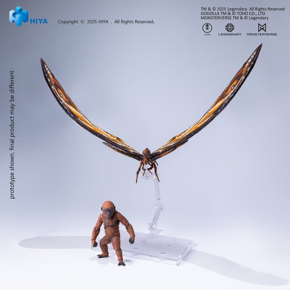 Godzilla x Kong: The New Empire Exquisite Basic Series Action Figure Mothra Premium Set  6957534204814