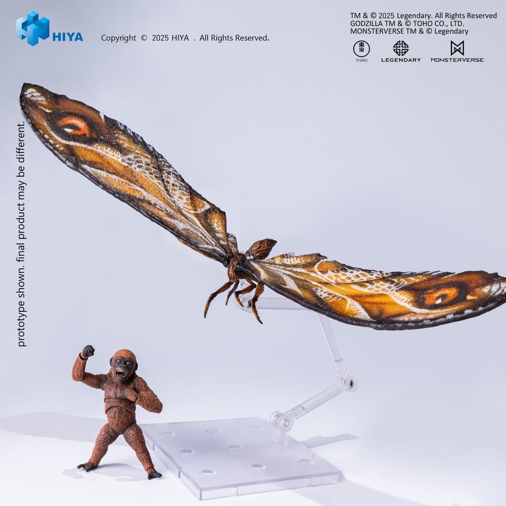 Godzilla x Kong: The New Empire Exquisite Basic Series Action Figure Mothra Premium Set  6957534204814