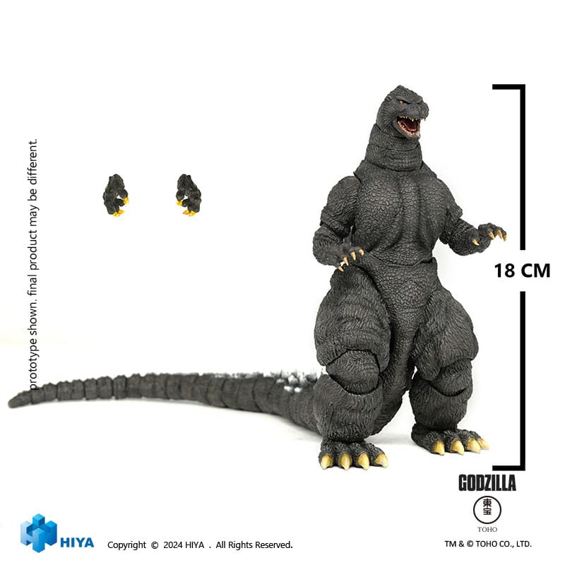 Godzilla Exquisite Basic Action Figure Godzilla vs King Ghidorah Godzilla Hokkaido 18 cm 6957534203442