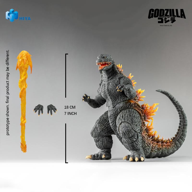 Godzilla 2000: Millennium (1999) Exquisite Basic Action Figure Godzilla Heat Ray 18 cm 6957534205279