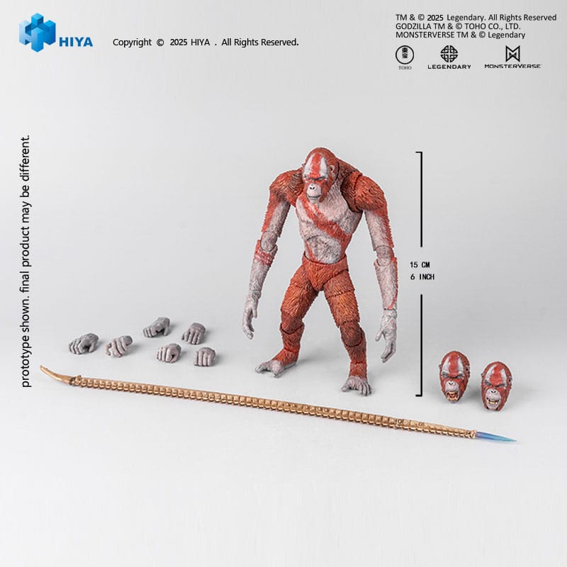 Godzilla x Kong The New Empire Exquisite Basic Action Figure Skar King 15 cm          6957534204531