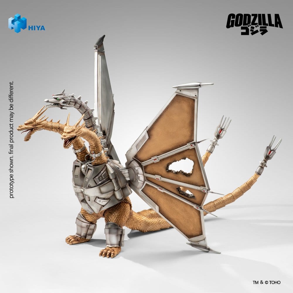 Godzilla vs. King Ghidorah Exquisite Basic Action Figure Battle Damaged Mecha King Ghidorah 33 cm 6957534205743
