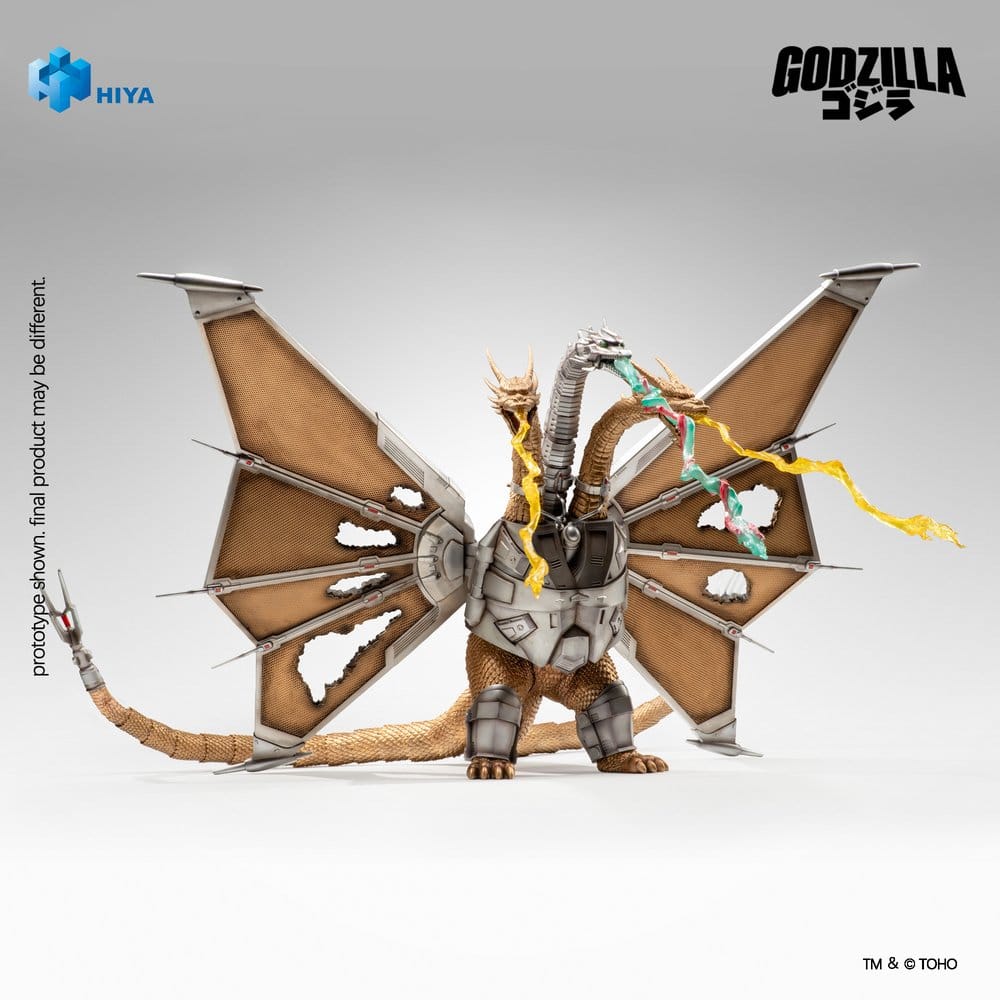 Godzilla vs. King Ghidorah Exquisite Basic Action Figure Battle Damaged Mecha King Ghidorah 33 cm 6957534205743