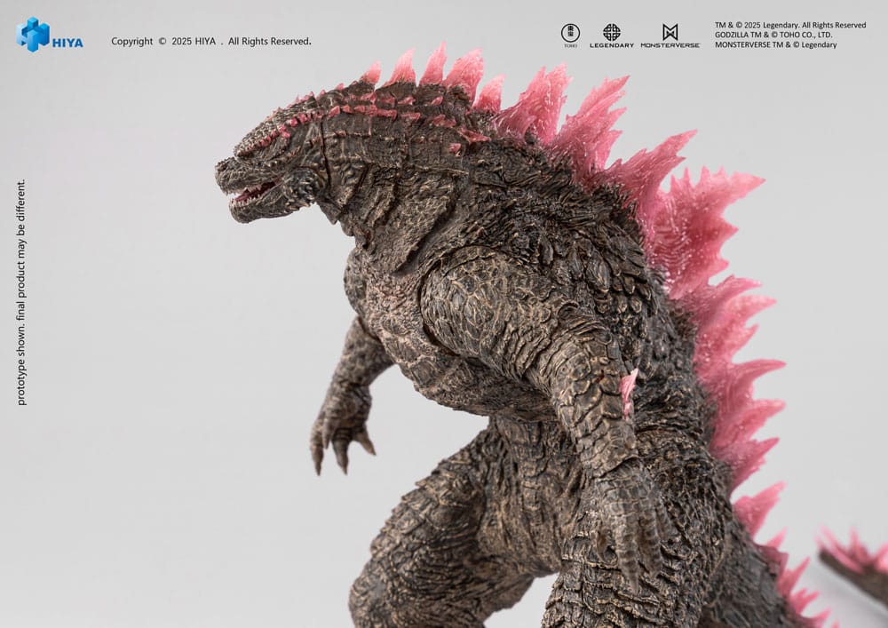 Godzilla x Kong The New Empire Exquisite Basic Action Figure Heat Ray Godzilla Evolved Ver. 18 cm   6957534205309