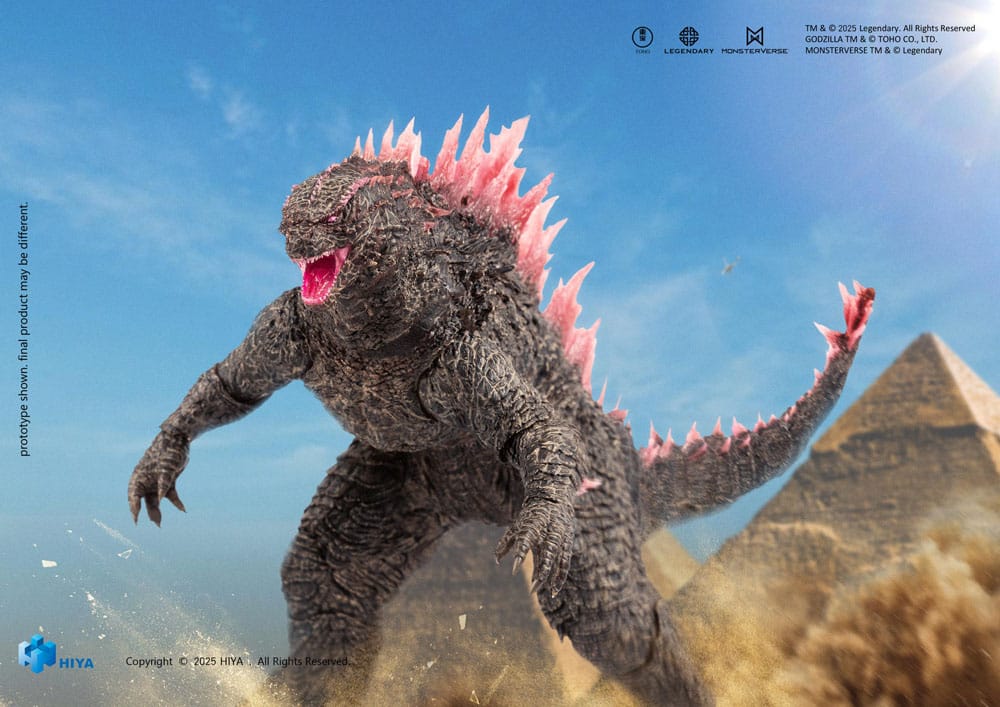 Godzilla x Kong The New Empire Exquisite Basic Action Figure Heat Ray Godzilla Evolved Ver. 18 cm   6957534205309