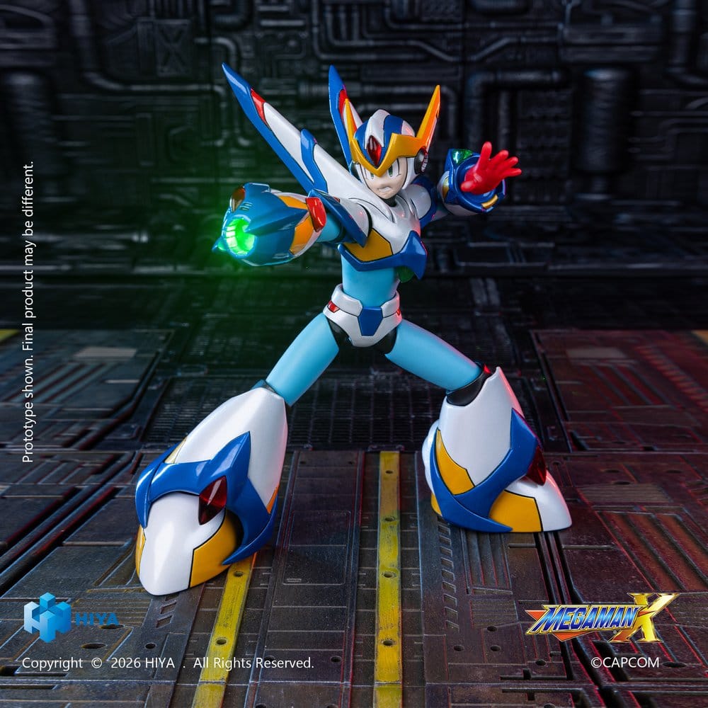 Mega Man X Exquisite Basic Series  Actionfigur X Falcon Armor Version 15 cm 6957534205507