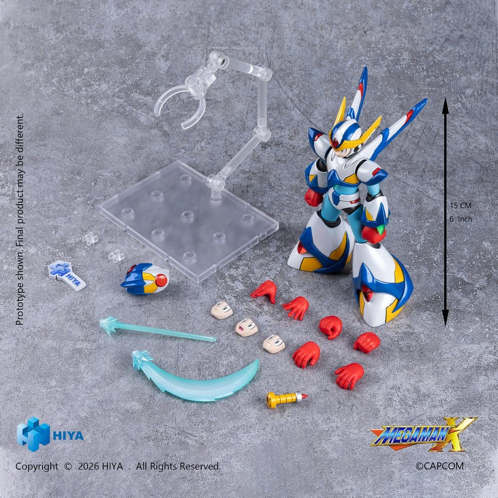 Mega Man X Exquisite Basic Series  Actionfigur X Falcon Armor Version 15 cm 6957534205507