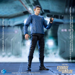Star Trek Strange New Worlds Exquisite Mini Series  Actionfigur 1/18 Spock 11 cm 6957534204357