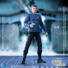 Star Trek Strange New Worlds Exquisite Mini Series  Actionfigur 1/18 Spock 11 cm 6957534204357