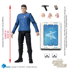 Star Trek Strange New Worlds Exquisite Mini Series  Actionfigur 1/18 Spock 11 cm 6957534204357