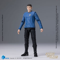 Star Trek Strange New Worlds Exquisite Mini Series  Actionfigur 1/18 Spock 11 cm 6957534204357