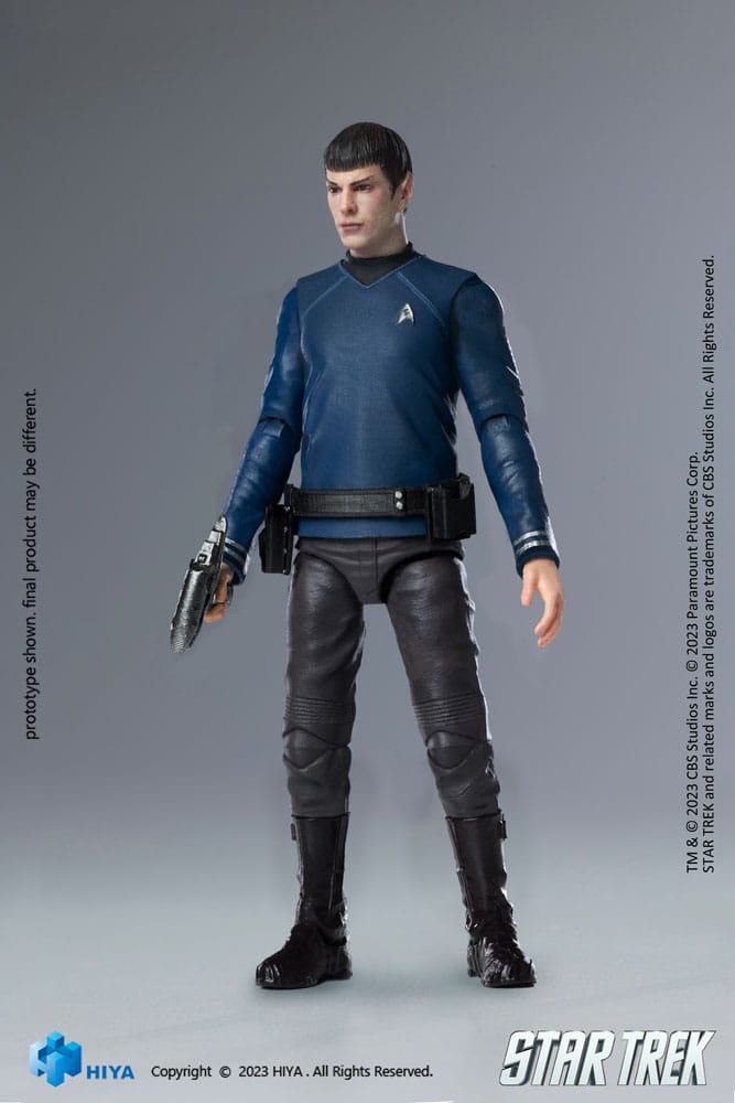 Star Trek Exquisite Mini Action Figure 1/18 Star Trek 2009 Spock 10 cm 6957534202575