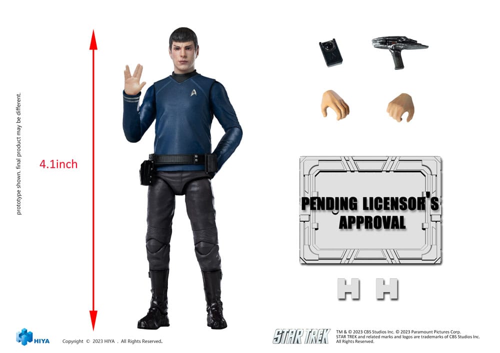 Star Trek Exquisite Mini Action Figure 1/18 S 6957534202575