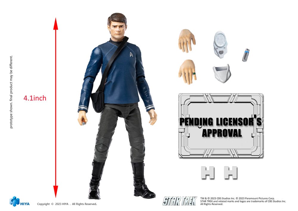 Star Trek Exquisite Mini Action Figure 1/18 S 6957534202650