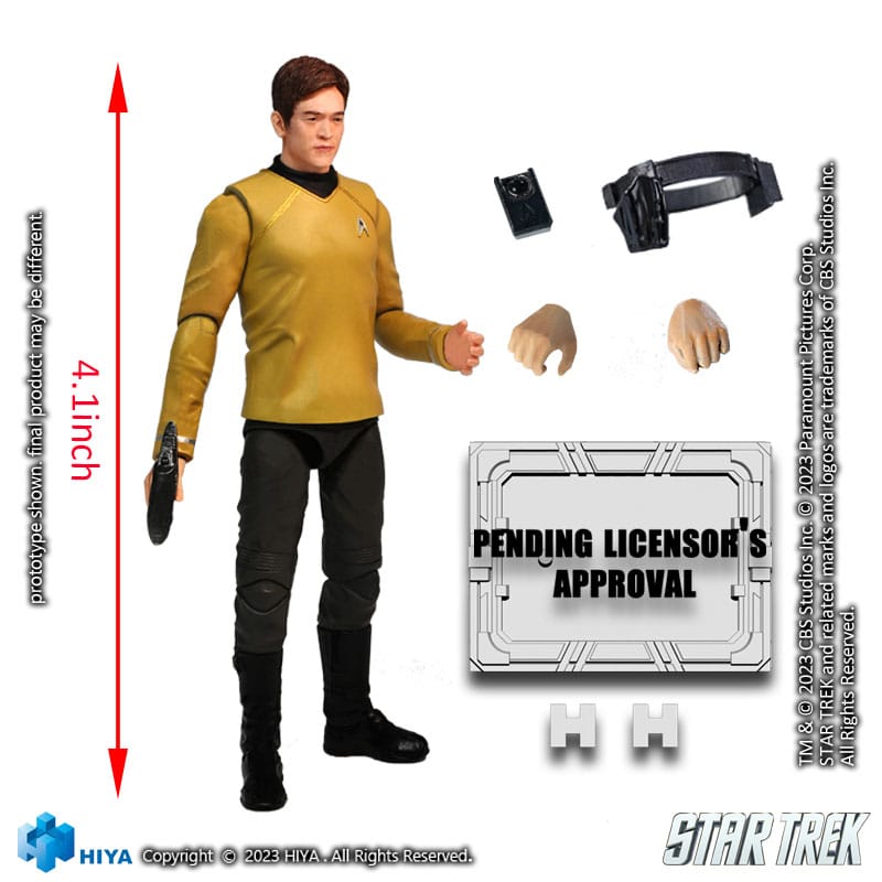 Star Trek Exquisite Mini Action Figure 1/18 S 6957534202643