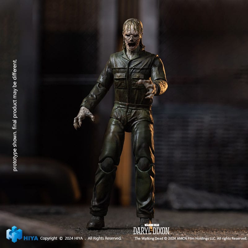 The Walking Dead Exquisite Mini Action Figure 1/18 Daryl Dixon Dark Eyes Walker 11 cm 6957534204104