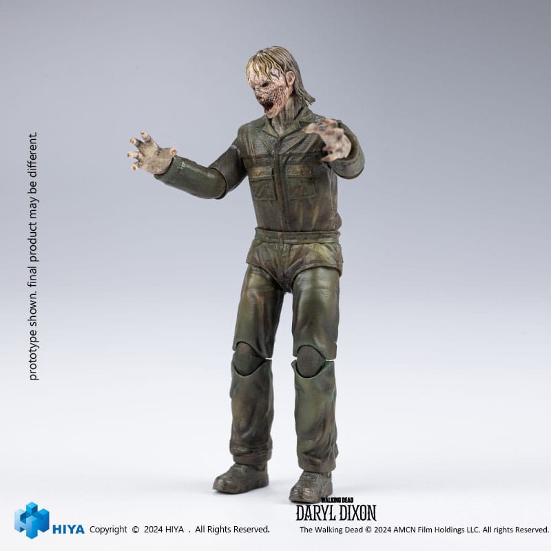 The Walking Dead Exquisite Mini Action Figure 1/18 Daryl Dixon Dark Eyes Walker 11 cm 6957534204104