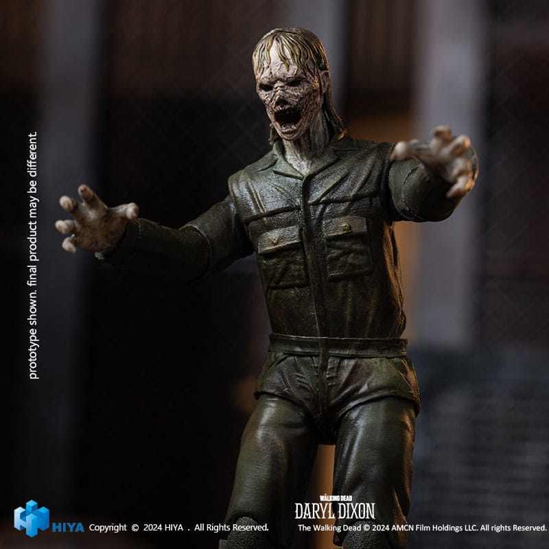 The Walking Dead Exquisite Mini Action Figure 1/18 Daryl Dixon Dark Eyes Walker 11 cm 6957534204104