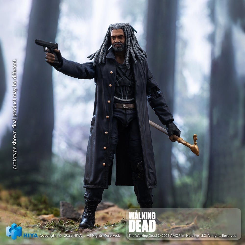 The Walking Dead Exquisite Mini Series  Actionfigur 1/18 Ezekiel 11 cm   6957534204890