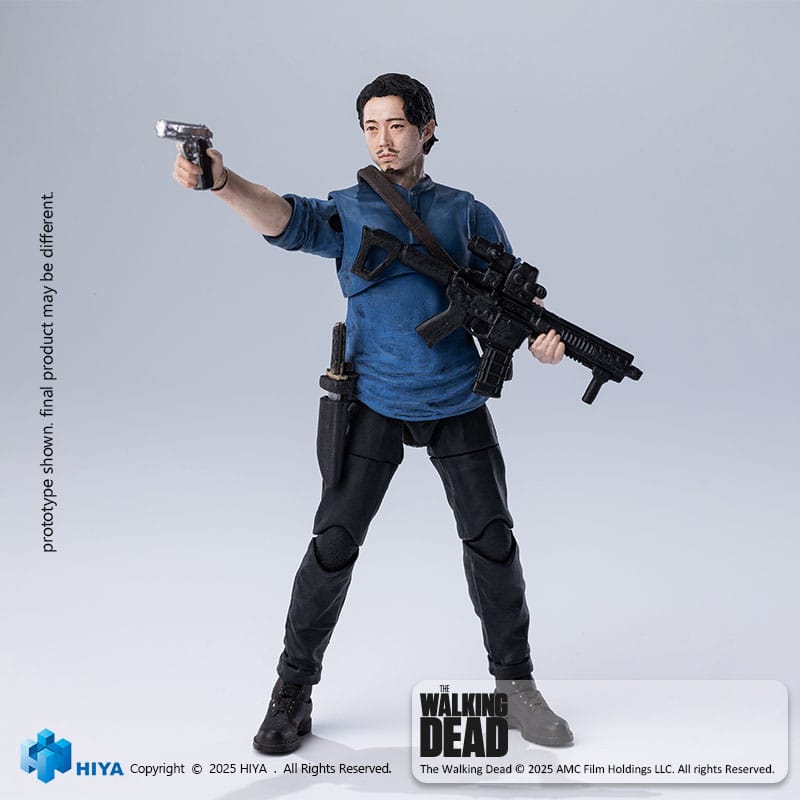 The Walking Dead Exquisite Mini Series  Actionfigur 1/18 Glenn 11 cm 6957534204593