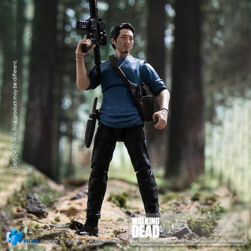 The Walking Dead Exquisite Mini Series  Actionfigur 1/18 Glenn 11 cm 6957534204593