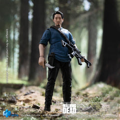 The Walking Dead Exquisite Mini Series  Actionfigur 1/18 Glenn 11 cm 6957534204593