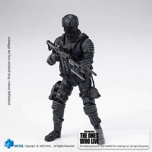 The Walking Dead: The Ones Who Lived Exquisite Mini Action Figure 1/18 CRM Soldier 10 cm 6957534205286