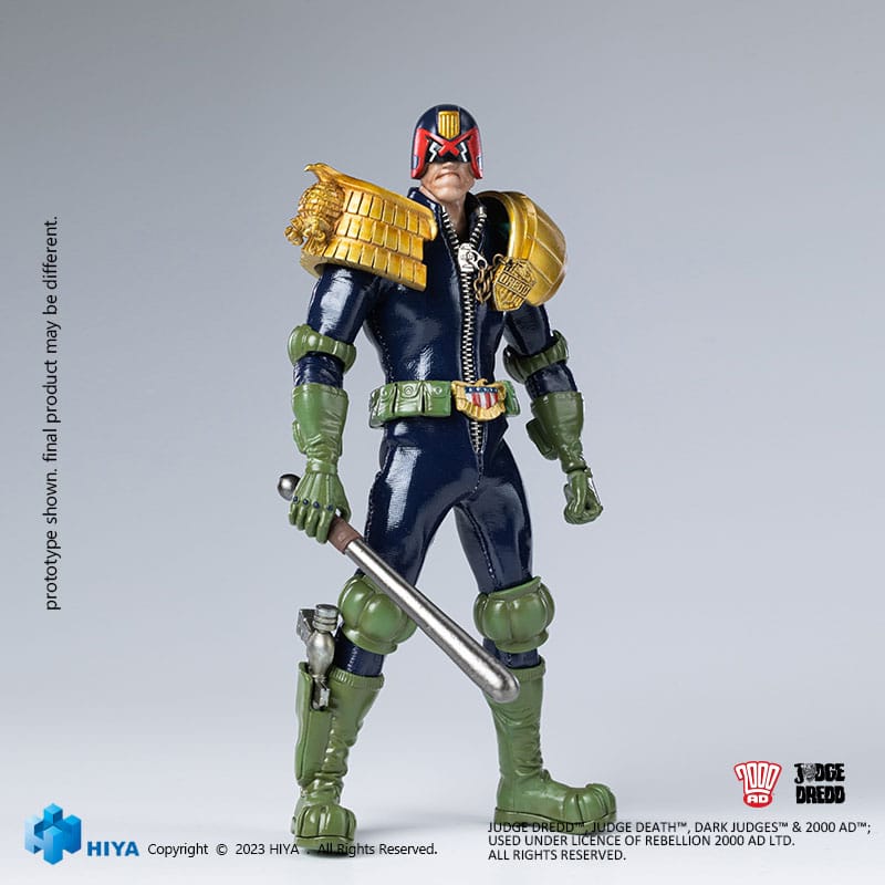 Judge Dredd Exquisite Super Series Actionfigur 1/12 John Rambo 15 cm 6957534202704
