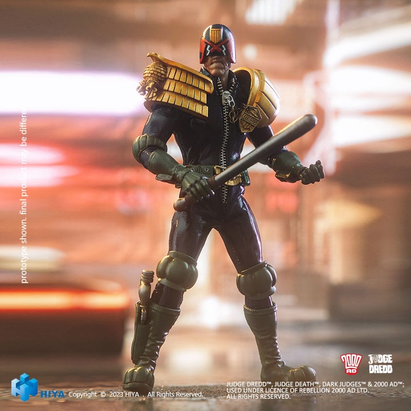 Judge Dredd Exquisite Super Series Actionfigur 1/12 John Rambo 15 cm 6957534202704