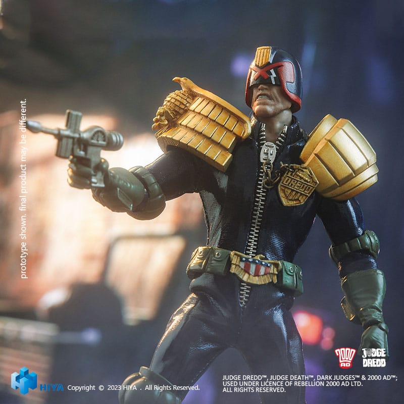 Judge Dredd Exquisite Super Series Actionfigur 1/12 John Rambo 15 cm 6957534202704