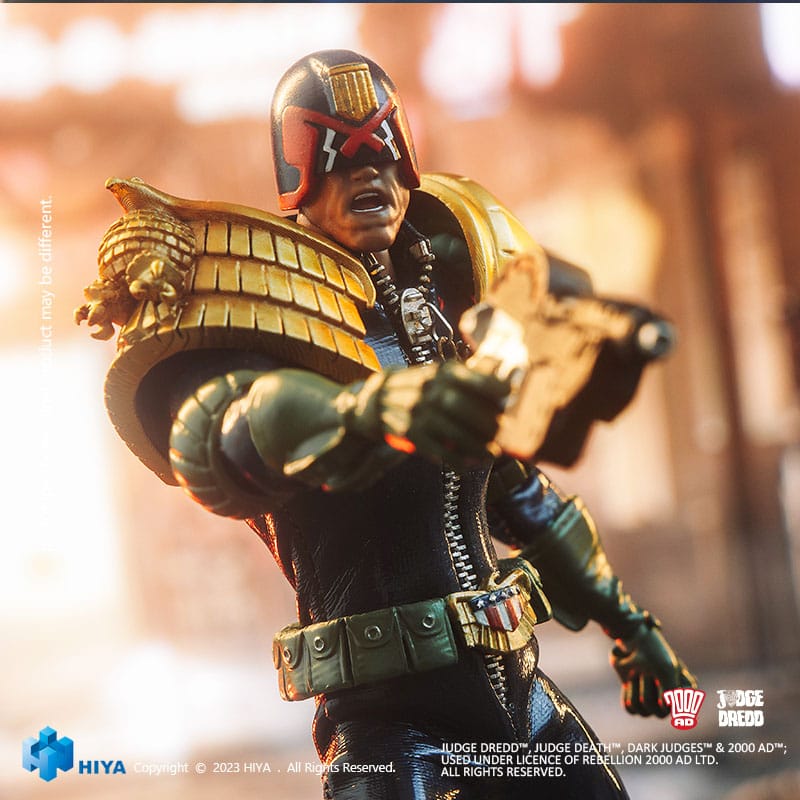 Judge Dredd Exquisite Super Series Actionfigur 1/12 John Rambo 15 cm 6957534202704