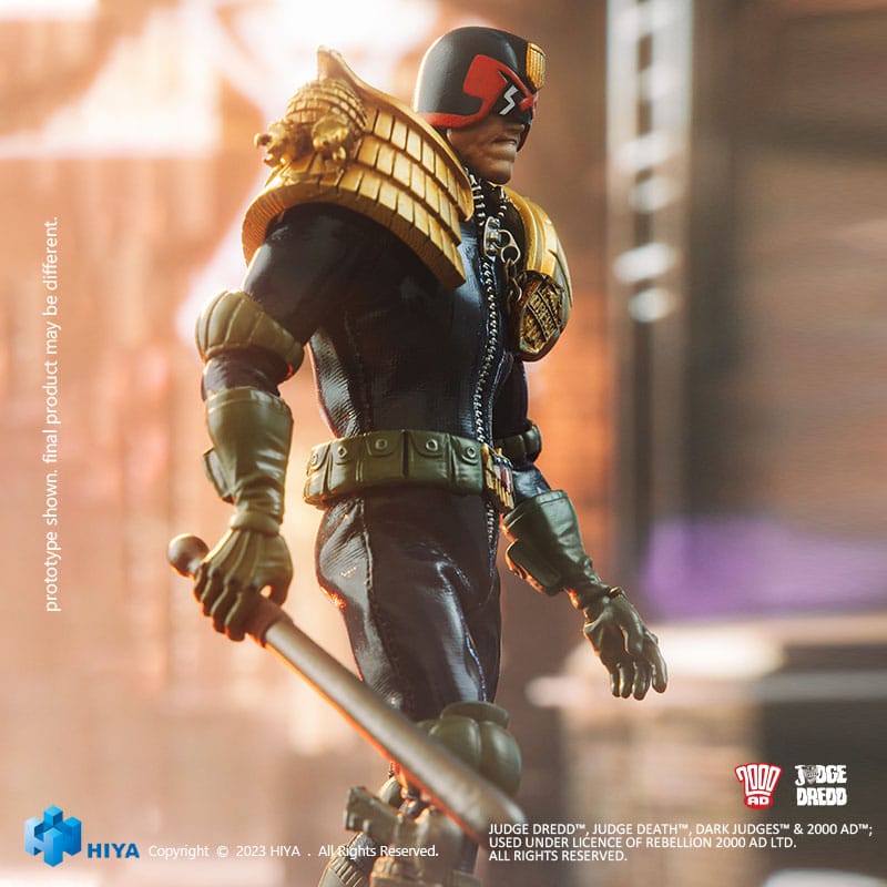 Judge Dredd Exquisite Super Series Actionfigur 1/12 John Rambo 15 cm 6957534202704