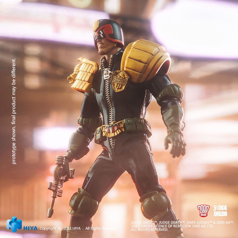 Judge Dredd Exquisite Super Series Actionfigur 1/12 John Rambo 15 cm 6957534202704