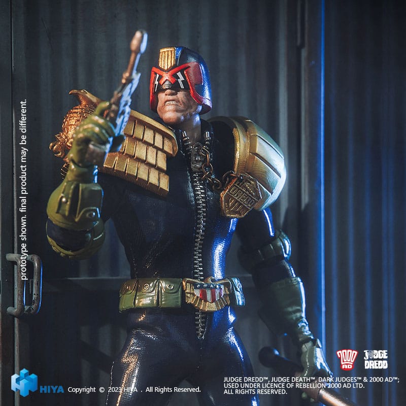 Judge Dredd Exquisite Super Series Actionfigur 1/12 John Rambo 15 cm 6957534202704