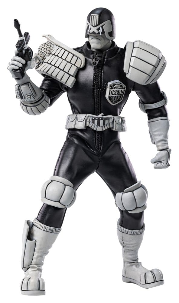 Judge Dredd Exquisite Super Action Figure 1/12 Judge Dredd Black & White Ver. 15 cm 6957534204869